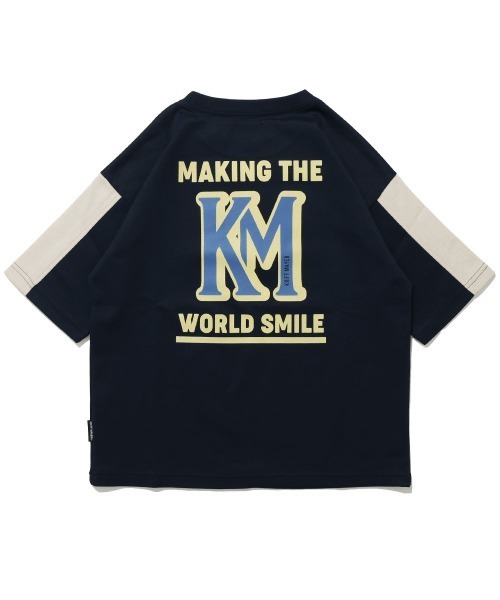 KRIFF MAYER（クリフメイヤー）の「【UVカット・接触冷感・速乾・抗菌】多機能アクティブT（Tシャツ/カットソー・キッズ・ネイビー/チャコール/ライトグレー/パープル・120/170/160/150/140/130）」の10枚目の写真