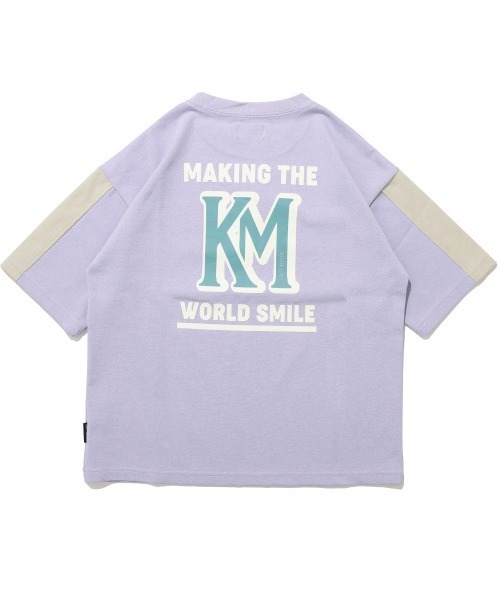 KRIFF MAYER（クリフメイヤー）の「【UVカット・接触冷感・速乾・抗菌】多機能アクティブT（Tシャツ/カットソー・キッズ・ネイビー/チャコール/ライトグレー/パープル・120/170/160/150/140/130）」の12枚目の写真