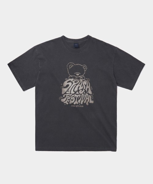 AQO STUDIO SPACE(アコスタジオスペース)の「スプラッシュフェスティバルピグメントTシャツブルー(Tシャツ/カットソー・レディース・その他・LARGE/MEDIUM)」の13枚目の写真