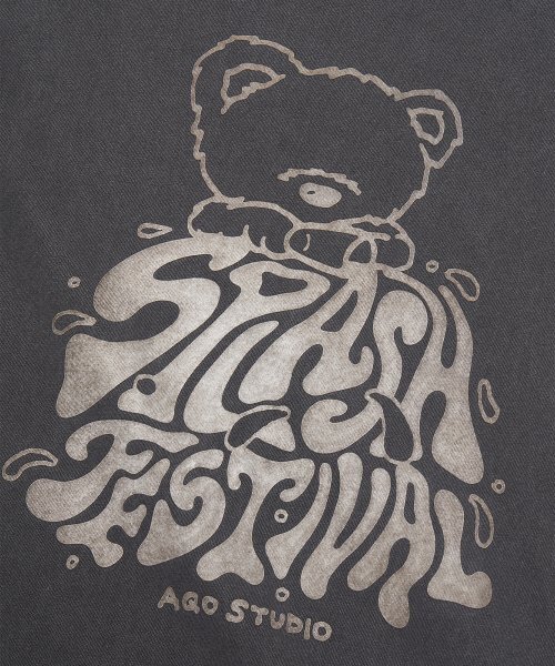 AQO STUDIO SPACE(アコスタジオスペース)の「スプラッシュフェスティバルピグメントTシャツブルー(Tシャツ/カットソー・レディース・その他・LARGE/MEDIUM)」の16枚目の写真