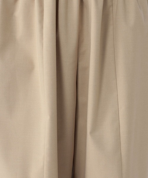 studio CLIP（スタディオクリップ）の「フロント切り替えギャザーパンツ[プチ・プラスサイズあり]《オケージョン2026SS》（その他パンツ・レディース・ライトベージュ/グレー/チャコールグレー・FREE/ﾌﾘｰ(L)/PF）」の14枚目の写真