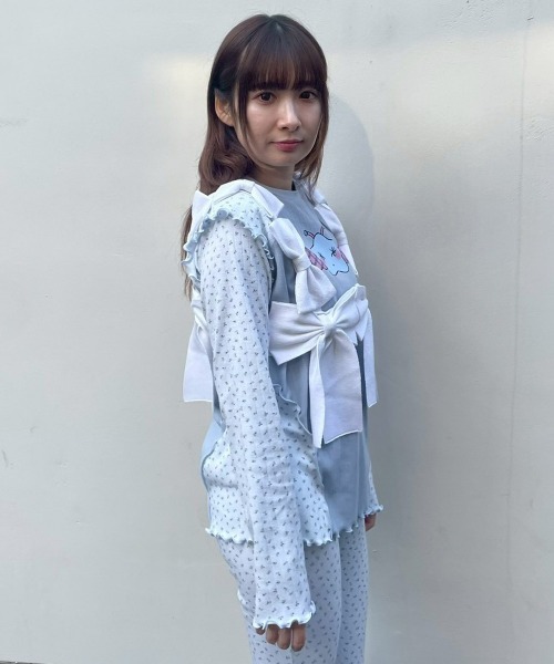 Candy Stripper（キャンディストリッパー）の「RIBBON ビスチェ（その他トップス・レディース・パープル系その他/ピンク/オフホワイト/ブラック・FREE）」の18枚目の写真