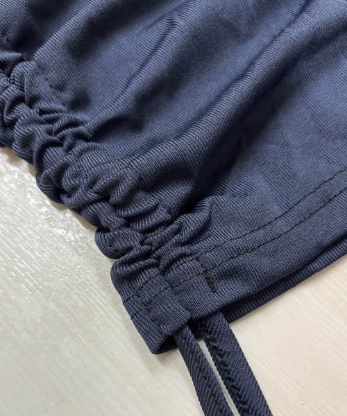 NANEA(ナネア)の「フード付きサイドシャーリングロンT(Tシャツ/カットソー・レディース・ブルー/ホワイト・MEDIUM/SMALL/LARGE)」の21枚目の写真