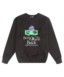 GRAM OUNCE POUND（グラムオンスポンド）の「Bring It On Back Sweatshirt_Choco Brown（スウェット）」