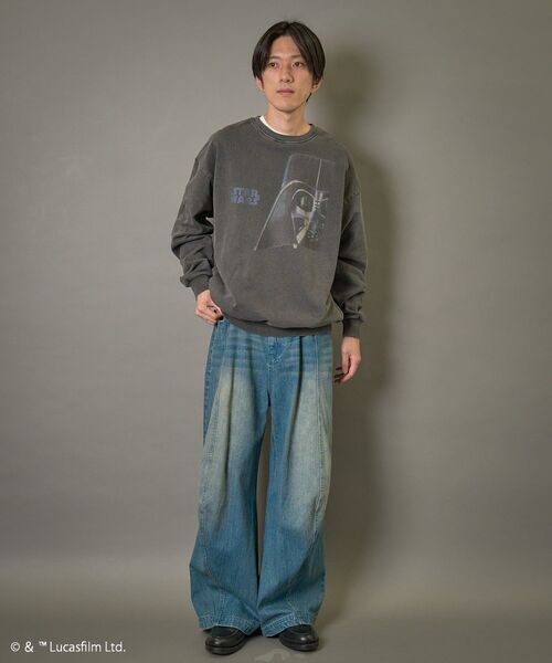 CRAFT STANDARD BOUTIQUE（クラフトスタンダードブティック）の「【STAR WARS/スター・ウォーズ】ダース・ベイダー スウェット（スウェット・メンズ・ブラック・M/L/XL）」の5枚目の写真