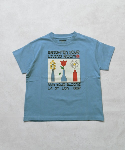 Life Support Products(ライフサポートプロダクツ)の「【プチプラ】プリント半袖T(Tシャツ/カットソー・キッズ・オフホワイト/オレンジ/パープル/ライム/チャコール/ライトピンク/ライトブルー/ブラック/ホワイト系その他/グリーン・110/100/95/90/80/150/140/130/120)」の16枚目の写真