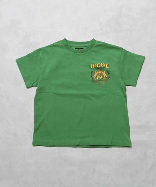 Life Support Products(ライフサポートプロダクツ)の「【プチプラ】プリント半袖T(Tシャツ/カットソー・キッズ・オフホワイト/オレンジ/パープル/ライム/チャコール/ライトピンク/ライトブルー/ブラック/ホワイト系その他/グリーン・110/100/95/90/80/150/140/130/120)」の22枚目の写真