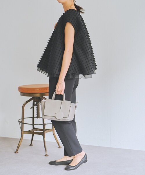 LIVETART（リヴェタート）の「《LIVETART》ふわふわジャガードブラウス（シャツ/ブラウス・レディース・ブラック・FREE）」の9枚目の写真