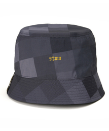 STIGMA（スティグマ）の「Square Camouflage Reversible Bucket Hat Gray（ハット）」