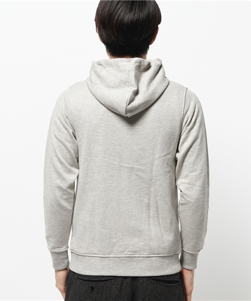 ikka（イッカ）の「TOP裏毛ZIPパーカー（パーカー・メンズ・ネイビー/ブルー/ライトグレー・X-LARGE/MEDIUM/LARGE/SMALL）」の10枚目の写真