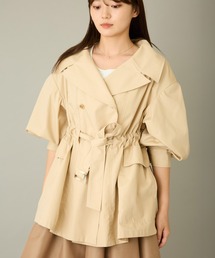 FLUMOR（フラマー）の「ボリュームハーフトレンチコート（トレンチコート）」