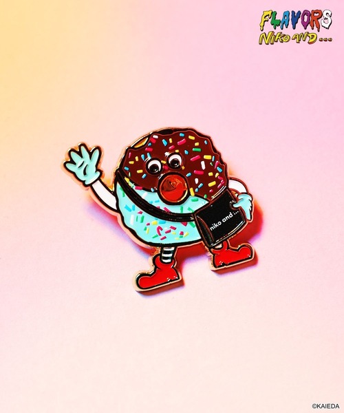niko and...（ニコアンド）の「【FLAVORS】コラボ ピンバッジ（その他小物・レディース・その他3/その他2/その他4・0）」の2枚目の写真