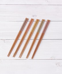 one'sterrace（ワンズテラス）の「イシダ 客用箸抗菌スス竹クルル 5膳入 23cm（カトラリー）」