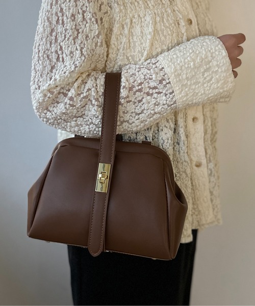 apres jour clair（アプレジュールクレア）の「【apres jour clair】2wayワンハンドルバッグ（ハンドバッグ・レディース・ブラウン系その他・FREE）」の9枚目の写真