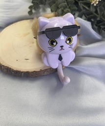 almo（アルモ）の「【Bls】【ZA】【Bling Leads】サングラス ねこ型フック(BL)（インテリア雑貨）」