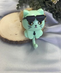 almo（アルモ）の「【Bls】【ZA】【Bling Leads】サングラス ねこ型フック(BL)（インテリア雑貨）」