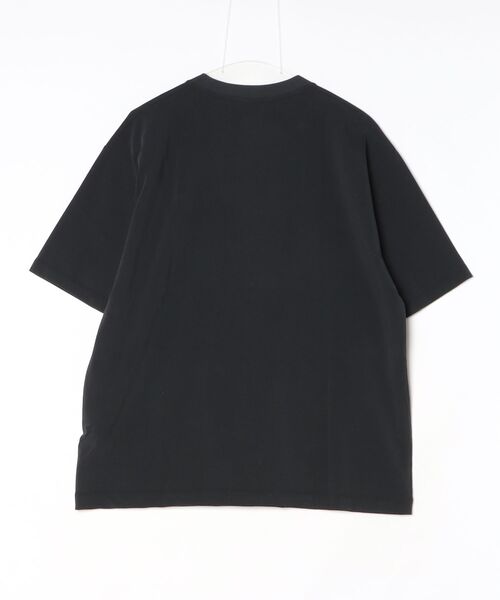ATON(エイトン)の「【ATON】 AGING FRESCA PLATE | LOOSE FIT T-SHIRT(Tシャツ/カットソー・メンズ・チャコールグレー・4)」の4枚目の写真