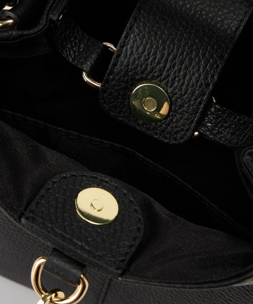 AULENTTI（オウレンティ）の「【AULENTTI】チャームショルダーBAG（ショルダーバッグ・レディース・ブラック/ブラウン・フリー）」の14枚目の写真