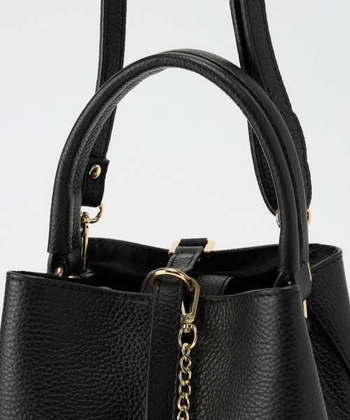 AULENTTI（オウレンティ）の「【AULENTTI】チャームショルダーBAG（ショルダーバッグ・レディース・ブラック/ブラウン・フリー）」の10枚目の写真