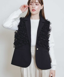 PICCIN PERLA（ピッチンペルラ）の「チュールジレ（ベスト）」