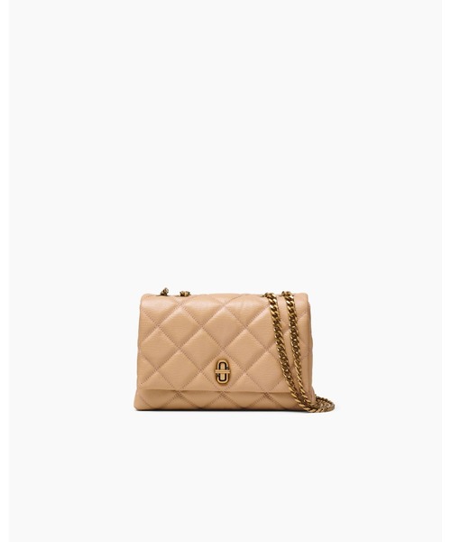 QUILTED LEATHER DUAL CHAIN SHOULDER BAG/ザ キルテッド スリム
