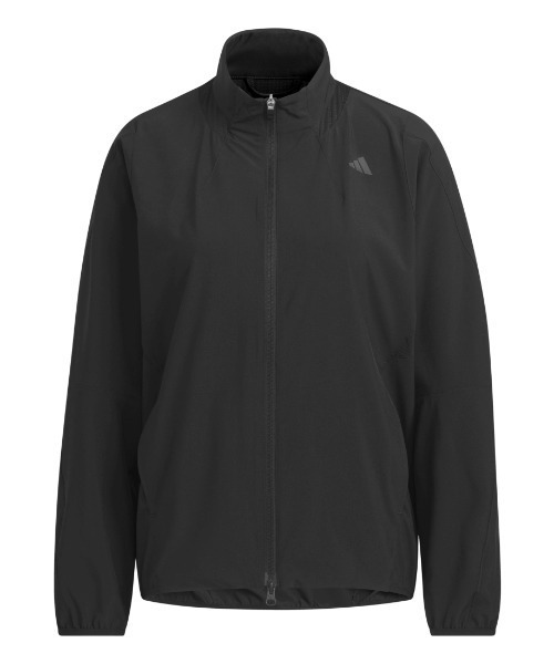 adidas(アディダス)の「アディダス adidas トレーニング エッセンシャルズ プラス ルーズフィット ストレッチ ウーブン ジャケット(ジャージ・レディース・ライトベージュ/ブラック/ネイビー・M/L)」の13枚目の写真