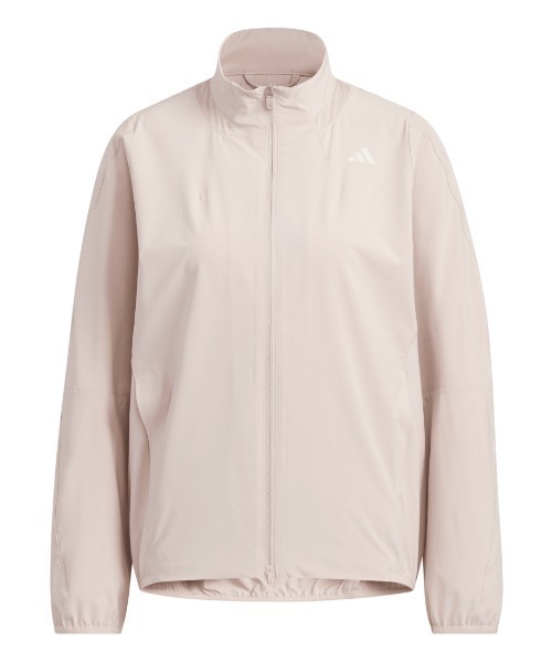 adidas(アディダス)の「アディダス adidas トレーニング エッセンシャルズ プラス ルーズフィット ストレッチ ウーブン ジャケット(ジャージ・レディース・ライトベージュ/ブラック/ネイビー・M/L)」の14枚目の写真