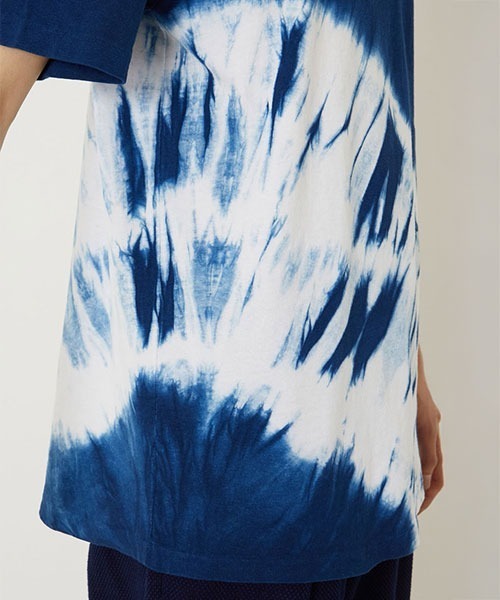 BLUE BLUE JAPAN(ブルーブルージャパン)の「ホンアイ マルマキシボリTシャツ(Tシャツ/カットソー・メンズ・インディゴブルー・XL/L/S/M)」の6枚目の写真