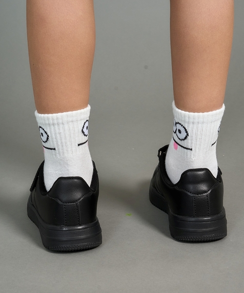 b・ROOM（ビールーム）の「【通園通学】【超軽量】面テープスニーカー（スニーカー・キッズ・カラフル/ブラック/オフホワイト・S/M/LL/SS/L）」の11枚目の写真