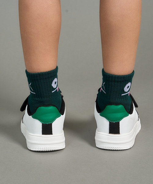 b・ROOM（ビールーム）の「【通園通学】【超軽量】面テープスニーカー（スニーカー・キッズ・カラフル/ブラック/オフホワイト・S/M/LL/SS/L）」の13枚目の写真