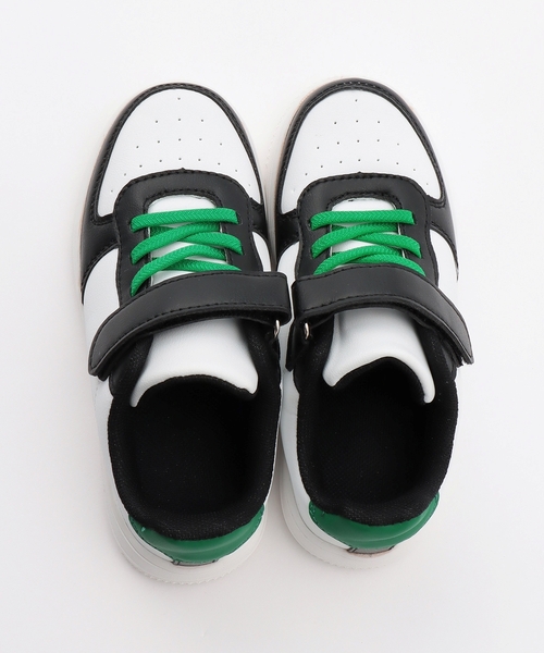 b・ROOM（ビールーム）の「【通園通学】【超軽量】面テープスニーカー（スニーカー・キッズ・カラフル/ブラック/オフホワイト・S/M/LL/SS/L）」の14枚目の写真