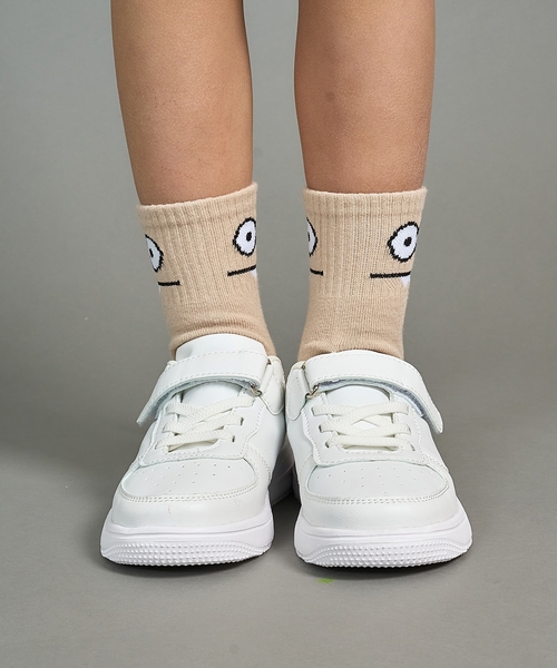 b・ROOM（ビールーム）の「【通園通学】【超軽量】面テープスニーカー（スニーカー・キッズ・カラフル/ブラック/オフホワイト・S/M/LL/SS/L）」の17枚目の写真