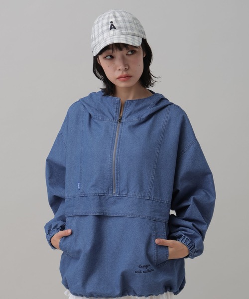 ALAND(エーランド)の「【UNISEX】ALAND/Aロゴアソート柄CAP(キャップ・レディース・ホワイト/ネイビー/チャコールグレー/ベージュ・ONE SIZE)」の6枚目の写真