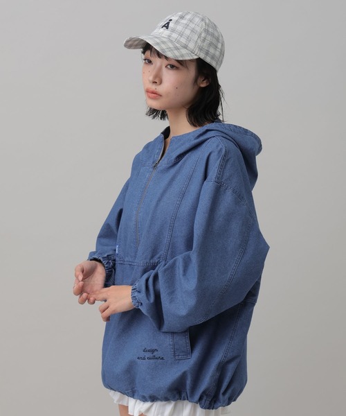 ALAND(エーランド)の「【UNISEX】ALAND/Aロゴアソート柄CAP(キャップ・レディース・ホワイト/ネイビー/チャコールグレー/ベージュ・ONE SIZE)」の7枚目の写真