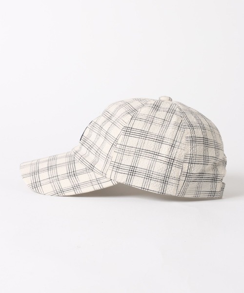 ALAND(エーランド)の「【UNISEX】ALAND/Aロゴアソート柄CAP(キャップ・レディース・ホワイト/ネイビー/チャコールグレー/ベージュ・ONE SIZE)」の14枚目の写真