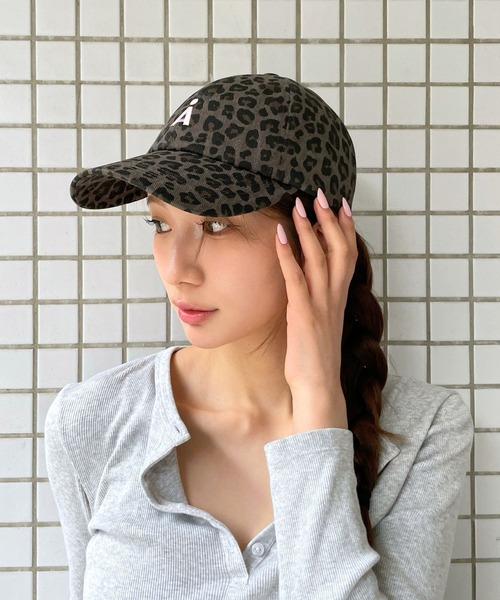 ALAND（エーランド）の「【UNISEX】ALAND／Aロゴアソート柄CAP（キャップ・レディース・ホワイト/ネイビー/チャコールグレー/ベージュ・ONE SIZE）」の22枚目の写真