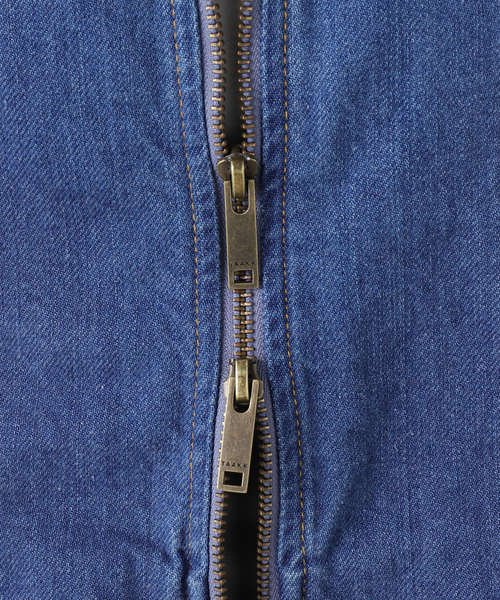 TAAKK(ターク)の「TAAKK SCULPTURAL EMBROIDERY DENIMBLOUSON TA26SS-BL030:デニムブルゾン(デニムジャケット・レディース・ブルー・LARGE)」の12枚目の写真