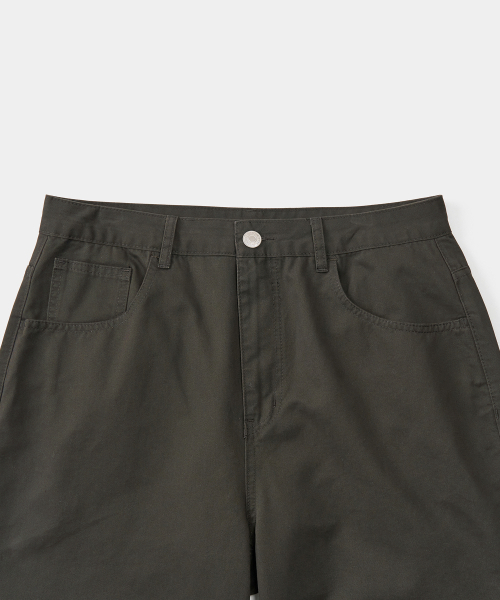 EXCONTAINER(エックスコンテナ)の「カーブドワイドコットンパンツ (ブラウン)(その他パンツ・メンズ・その他・MEDIUM/LARGE/X-LARGE)」の5枚目の写真