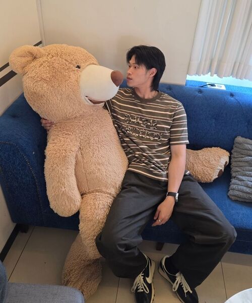 EXCONTAINER(エックスコンテナ)の「カーブドワイドコットンパンツ (ブラウン)(その他パンツ・メンズ・その他・MEDIUM/LARGE/X-LARGE)」の11枚目の写真