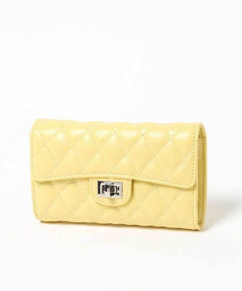 mysty woman(ミスティウーマン)の「チェーンミニショルダー 665491(ショルダーバッグ・レディース・イエロー/ホワイト・FREE)」の16枚目の写真