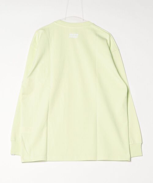 AAPE BY A BATHING APE(エーエイプバイアベイシングエイプ)の「AAPE NOW LONG SLEEVE TEE(Tシャツ/カットソー・メンズ・ホワイト/ブラック/ライトグリーン・LARGE/MEDIUM/X-LARGE/SMALL)」の5枚目の写真