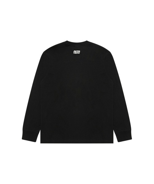 AAPE BY A BATHING APE(エーエイプバイアベイシングエイプ)の「AAPE NOW LONG SLEEVE TEE(Tシャツ/カットソー・メンズ・ホワイト/ブラック/ライトグリーン・LARGE/MEDIUM/X-LARGE/SMALL)」の9枚目の写真