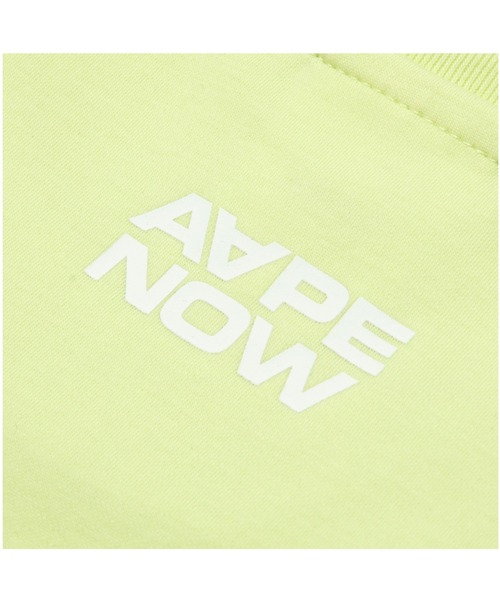 AAPE BY A BATHING APE(エーエイプバイアベイシングエイプ)の「AAPE NOW LONG SLEEVE TEE(Tシャツ/カットソー・メンズ・ホワイト/ブラック/ライトグリーン・LARGE/MEDIUM/X-LARGE/SMALL)」の14枚目の写真