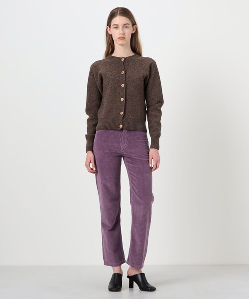 BASERANGE（ベースレンジ）の「BASERANGE TAJO PANTS コーデュロイパンツ（その他パンツ・レディース・ライトパープル・XS）」の2枚目の写真