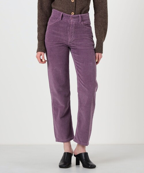 BASERANGE（ベースレンジ）の「BASERANGE TAJO PANTS コーデュロイパンツ（その他パンツ・レディース・ライトパープル・XS）」の3枚目の写真