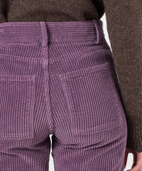 BASERANGE（ベースレンジ）の「BASERANGE TAJO PANTS コーデュロイパンツ（その他パンツ・レディース・ライトパープル・XS）」の7枚目の写真