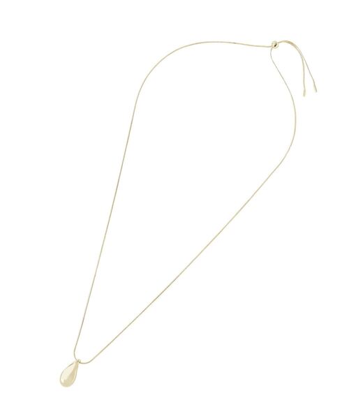 Green　Parks（グリーンパークス）の「シズクスライドネックレス（ネックレス・レディース・シルバー/ゴールド・FREE）」の2枚目の写真