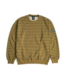 FIELDMANUAL（フィールドマニュアル）の「STRIPE SWEATSHIRT mustard（スウェット）」