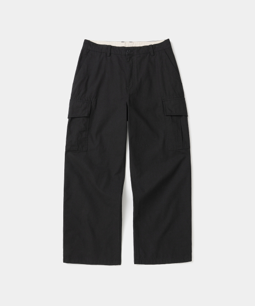 UNIFORM BRIDGE(ユニフォームブリッジ)の「military cargo field pants black(その他パンツ・メンズ・その他・MEDIUM/LARGE/X-LARGE)」の1枚目の写真