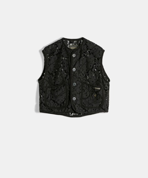Black Edition Lace Cropped Cocoon Thornham Womens / ブラック